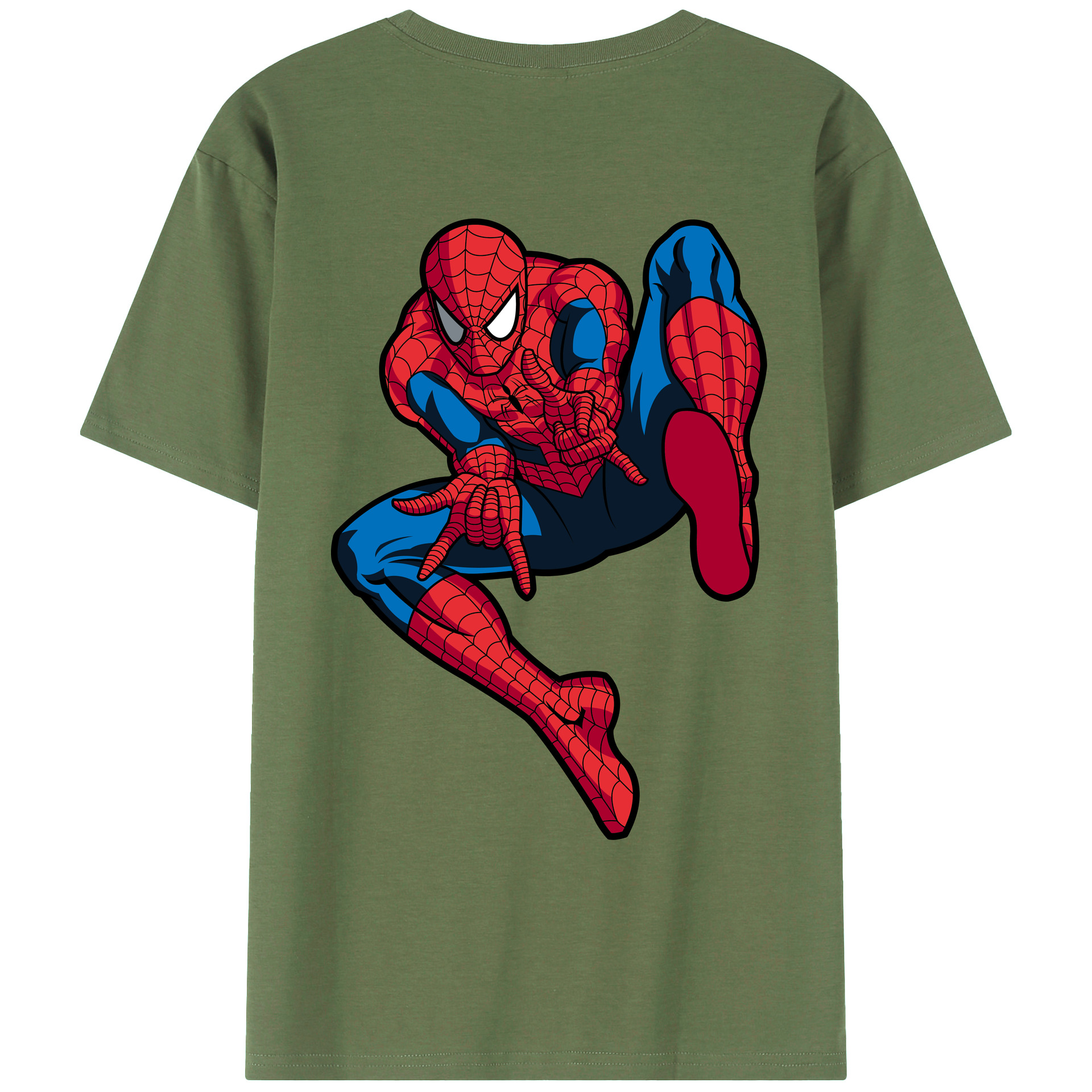 （画像用） アベンジャーズ The Avengers 綿100％ メンズ半袖Tシャツ（バックプリント） 通気性